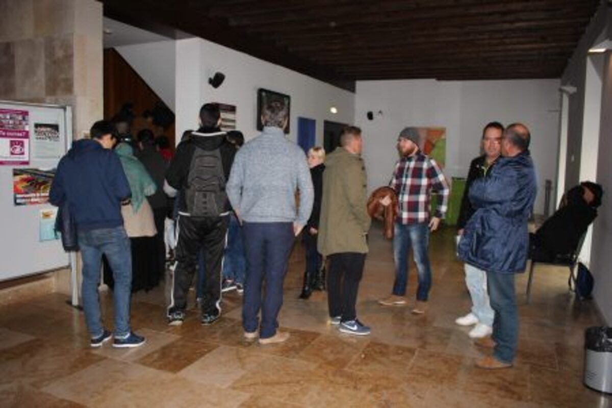Alumnos a punto de entrar en la segunda convocatoria