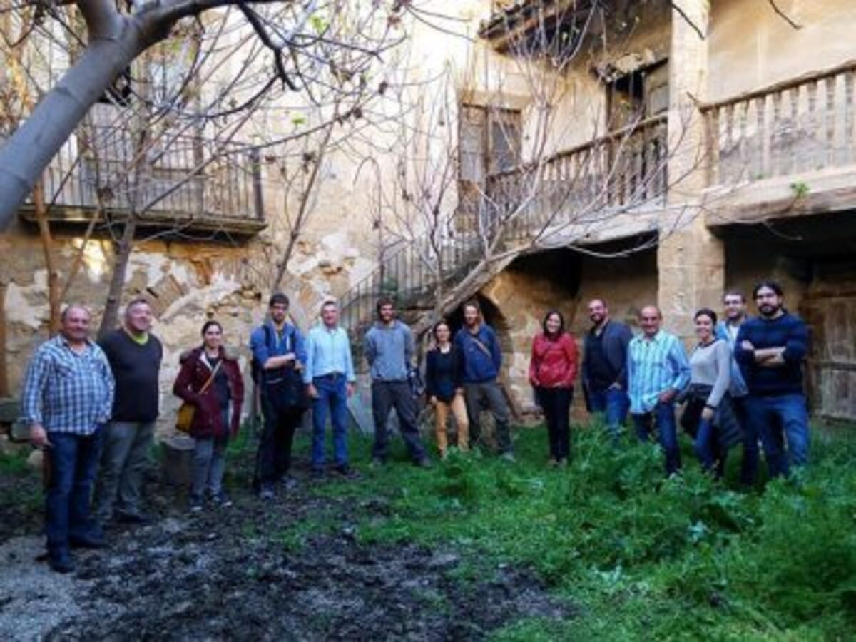 Varios de los impulsores en la Casa Bosque