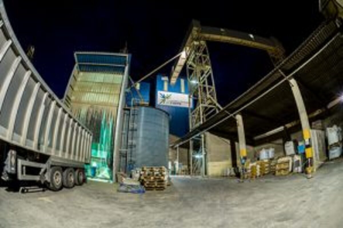 La Cooperativa Ganadera de Caspe en una imagen de