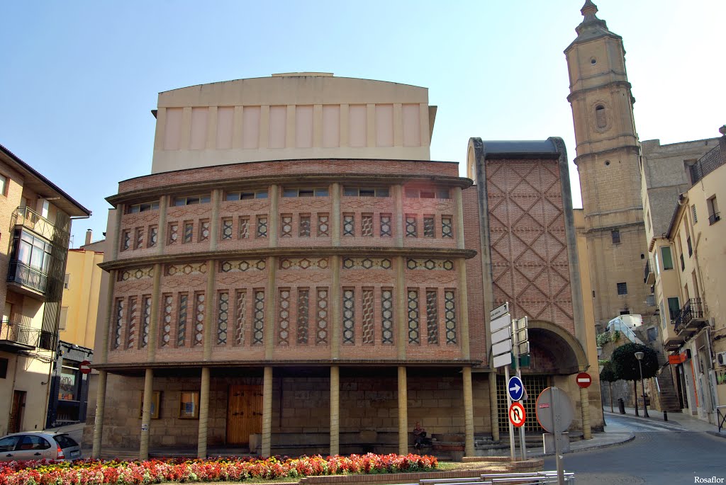 Fachada del Teatro de Alcañiz./ L.C.