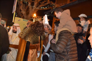 Los Reyes Magos fueron recibidos con gran expectación
