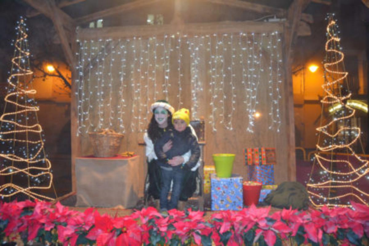 Hoy a las siete menos cuarto está prevista la visita de los Reyes Magos.