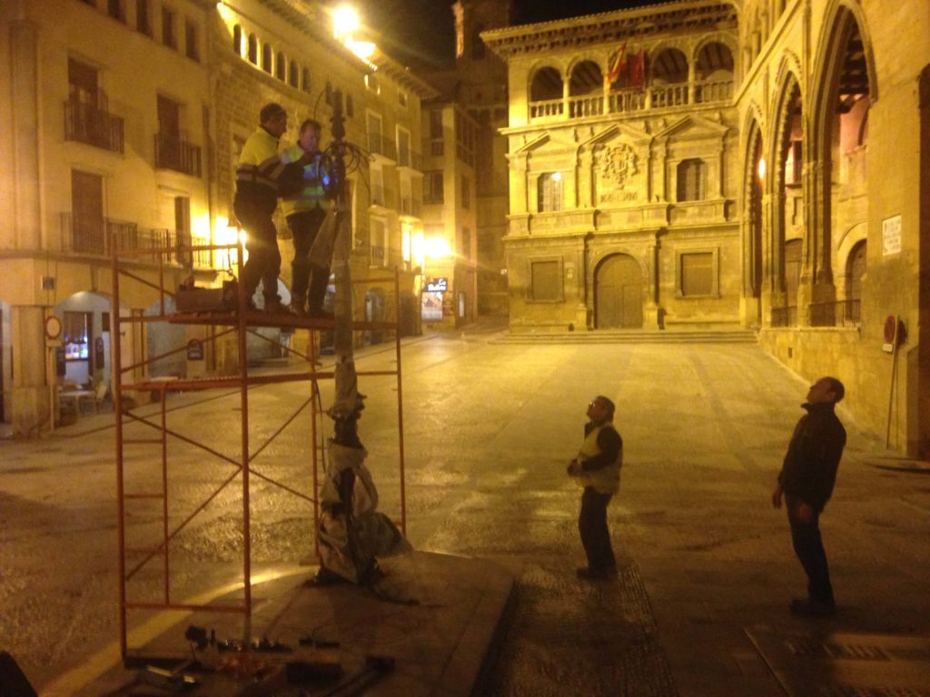 farola plaza alcaniz