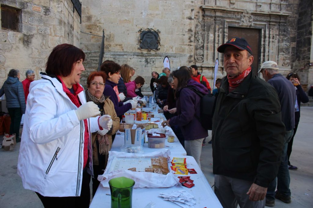 penaroya senderista desayuno