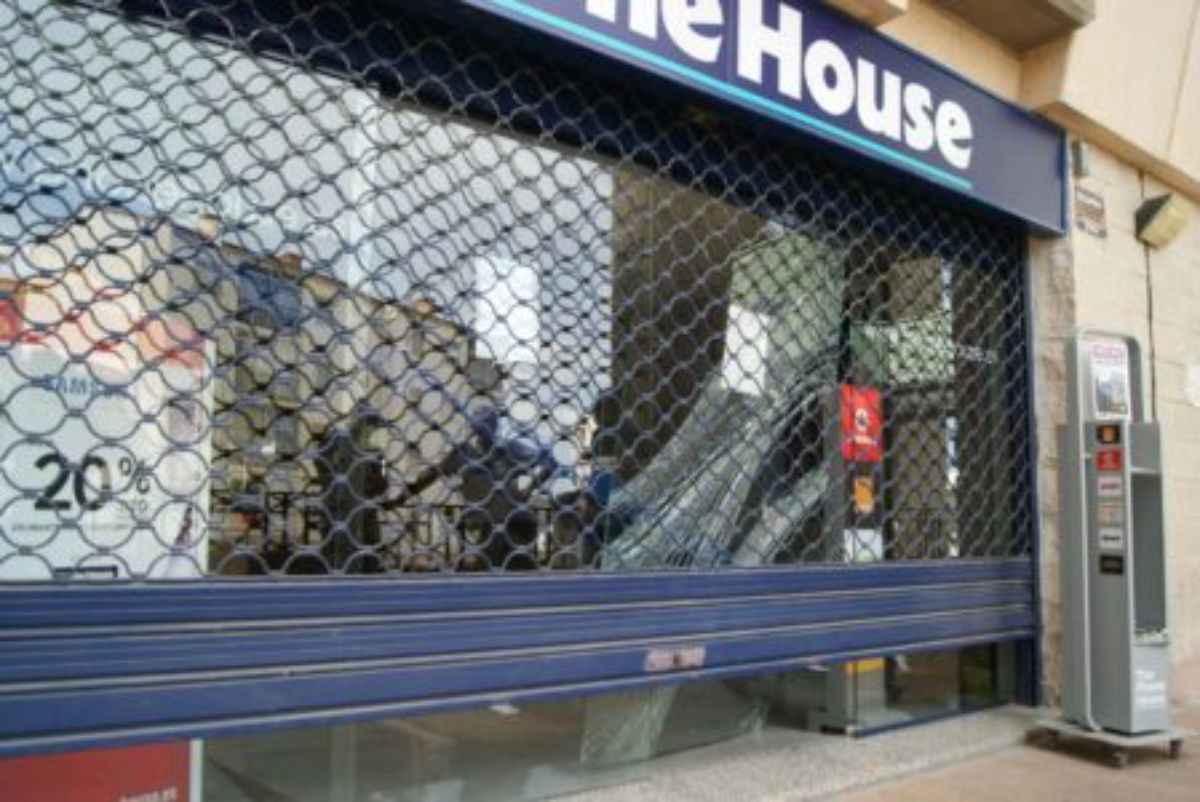 Imagen de archivo de una tienda de móviles