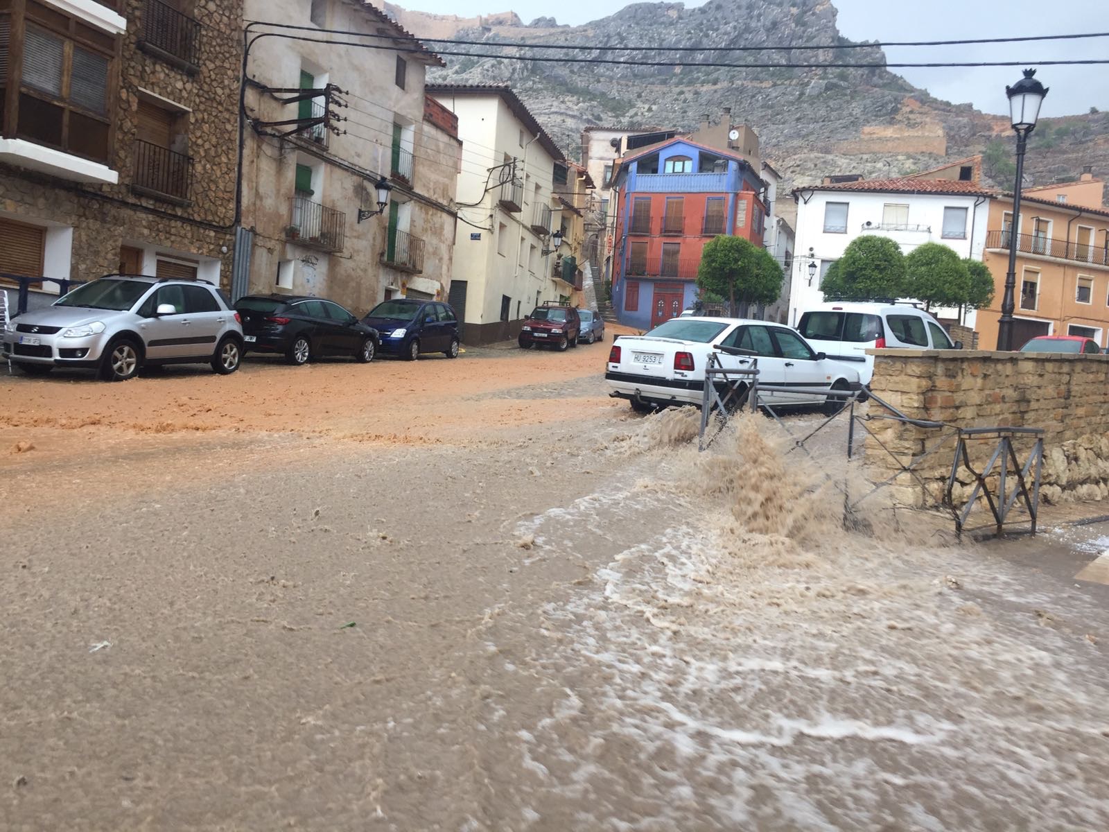 castellote lluvia