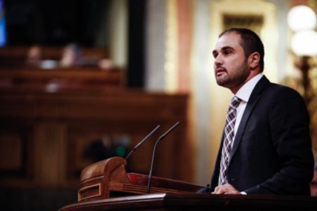El diputado de Ciudadanos Rodrigo Gómez ha reclamado al Gobierno más inversiones