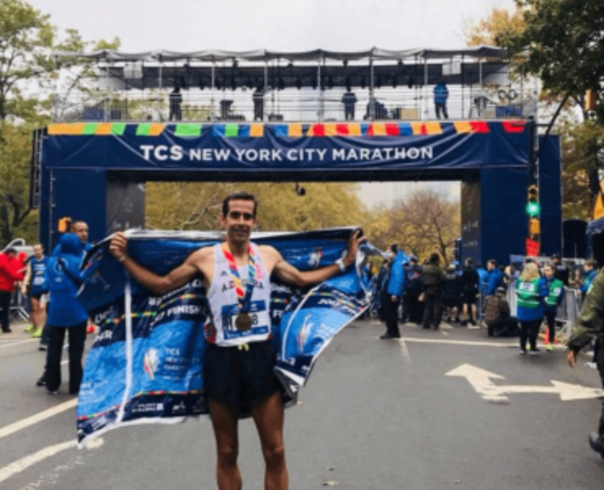 agustin moreno running maraton nueva york alloza