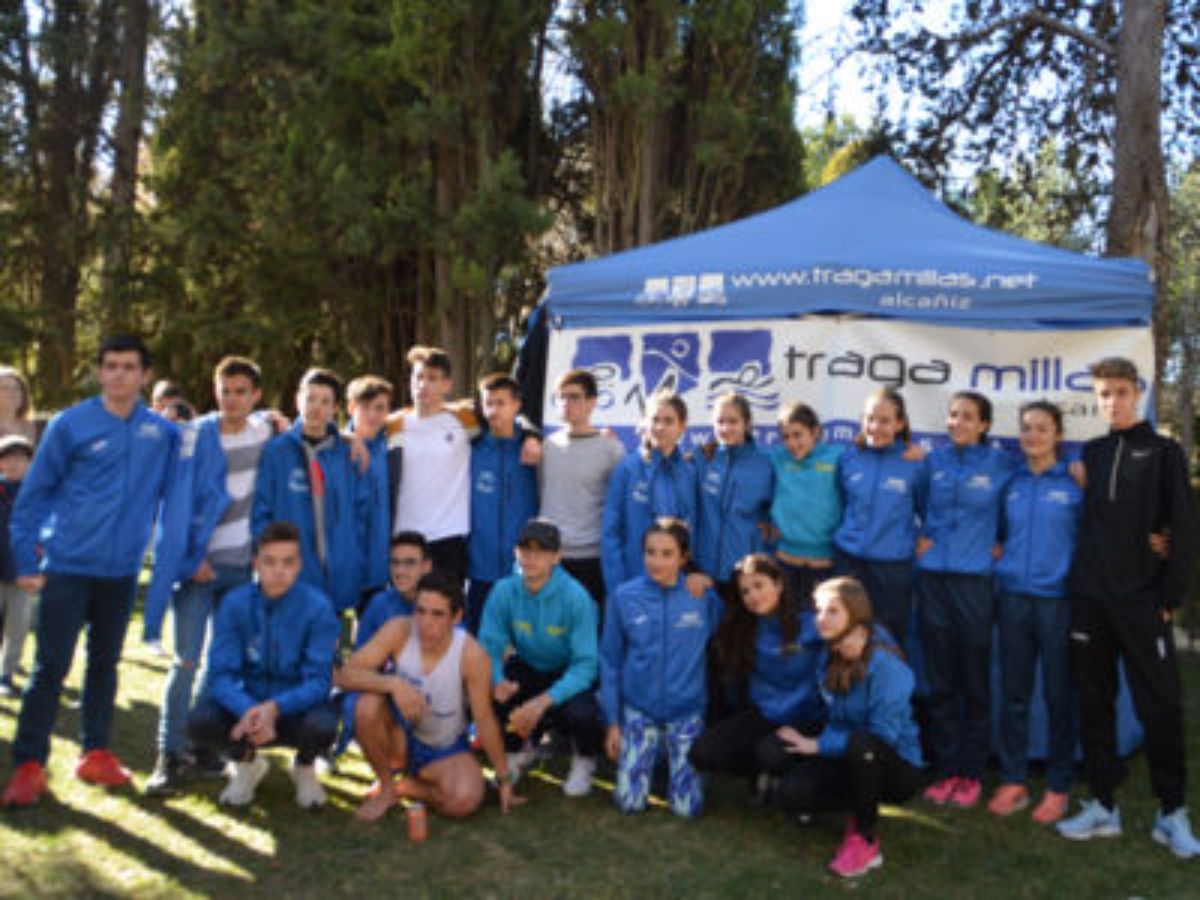 tragamillas atletismo campeonato aragon cross