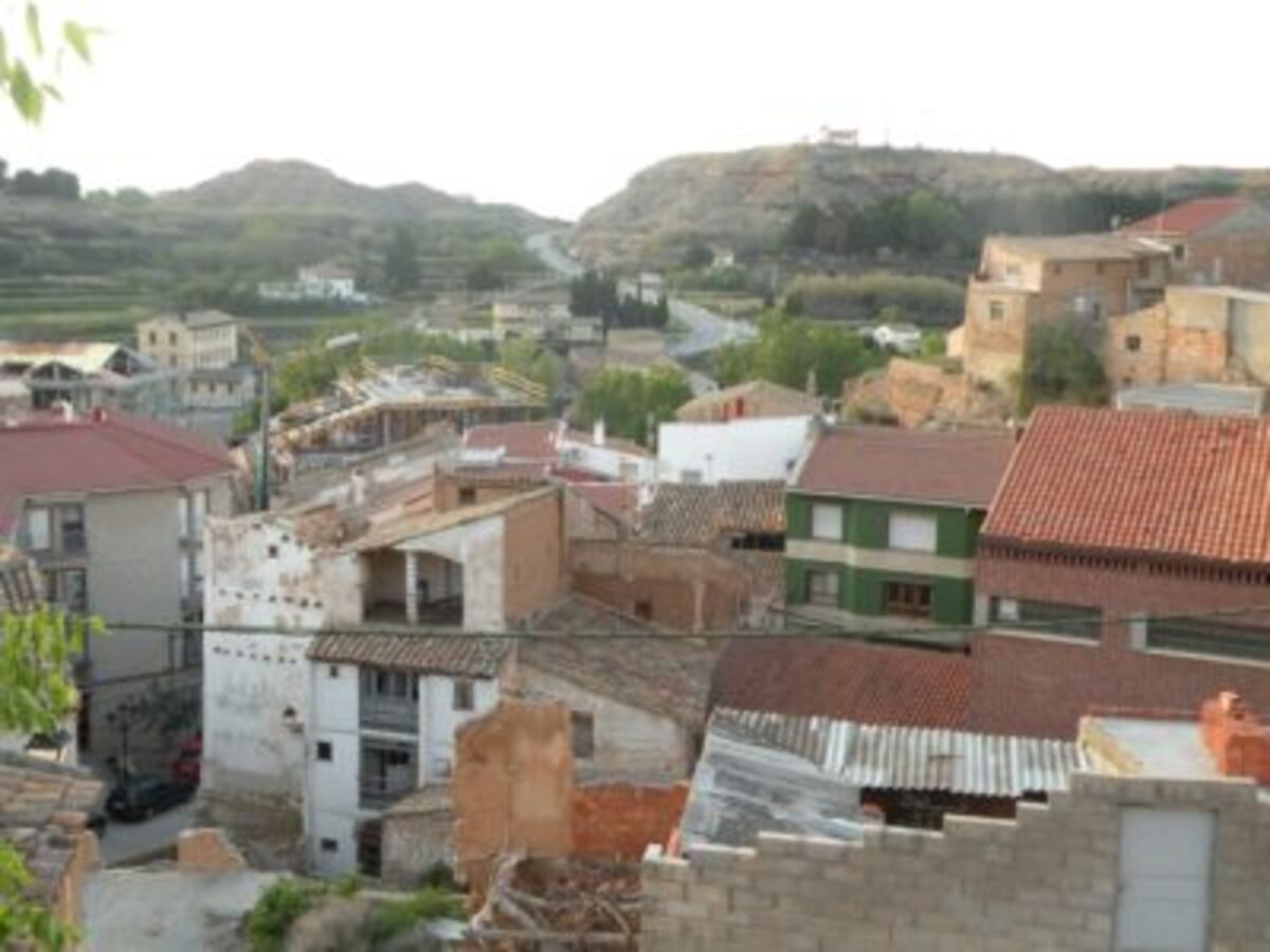 Híjar visto desde la iglesia