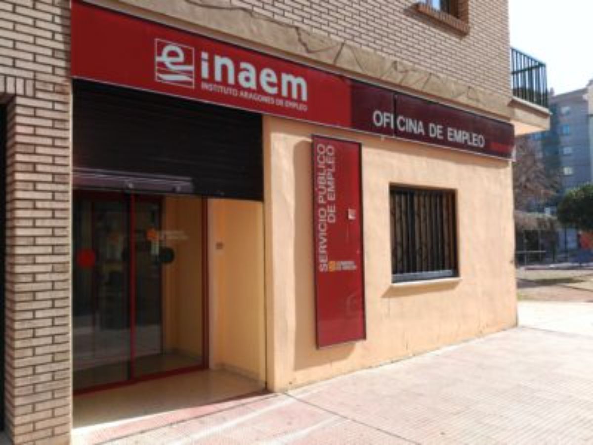 La oficina del INAEM en Alcañiz