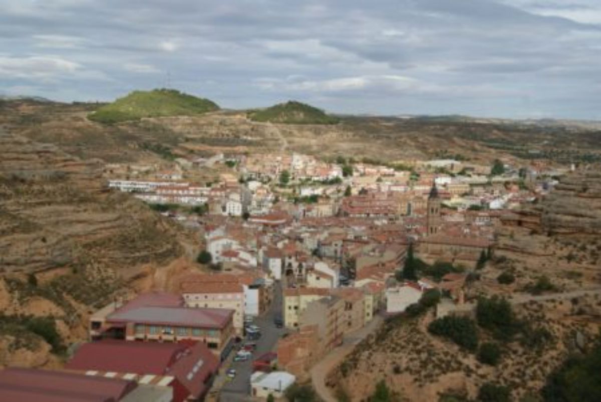 Alcorisa vista desde el Calvario
