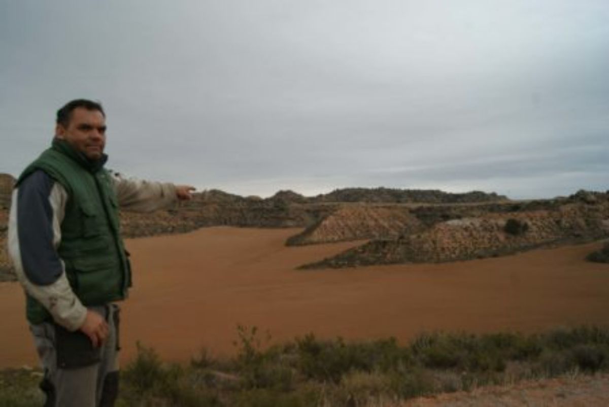 sequia en la zona de Valmuel