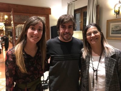 fernando alonso fans parador alcaniz