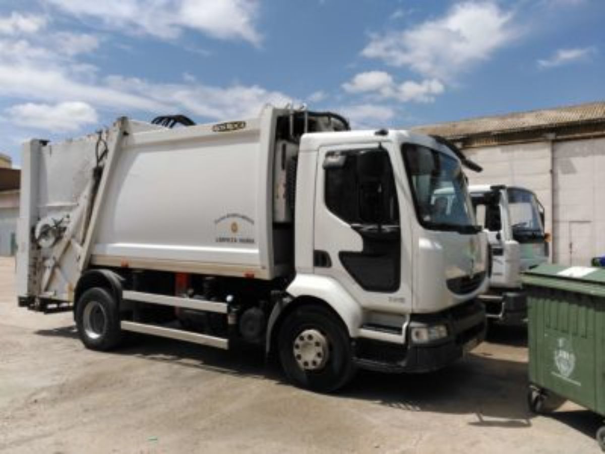 camion basuras alcaniz