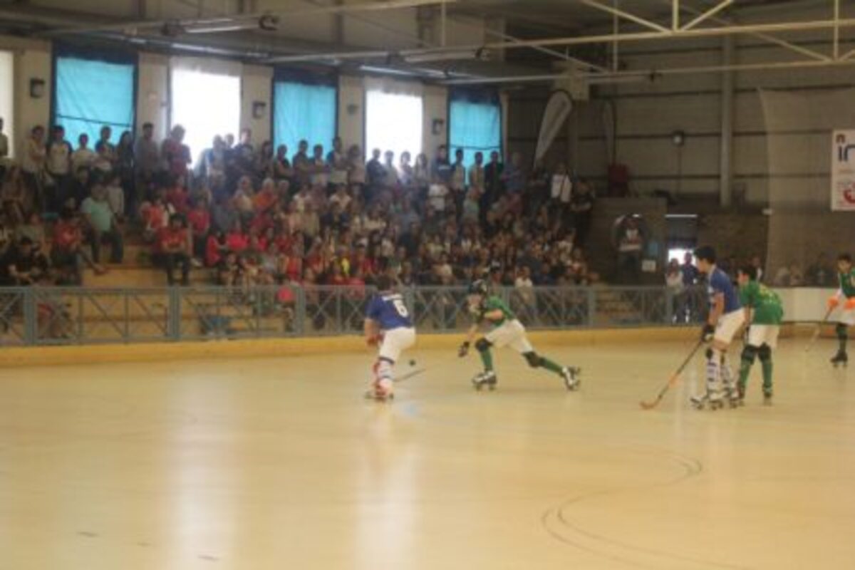gradas pista hockey final campeonato espana hockey patines alevin
