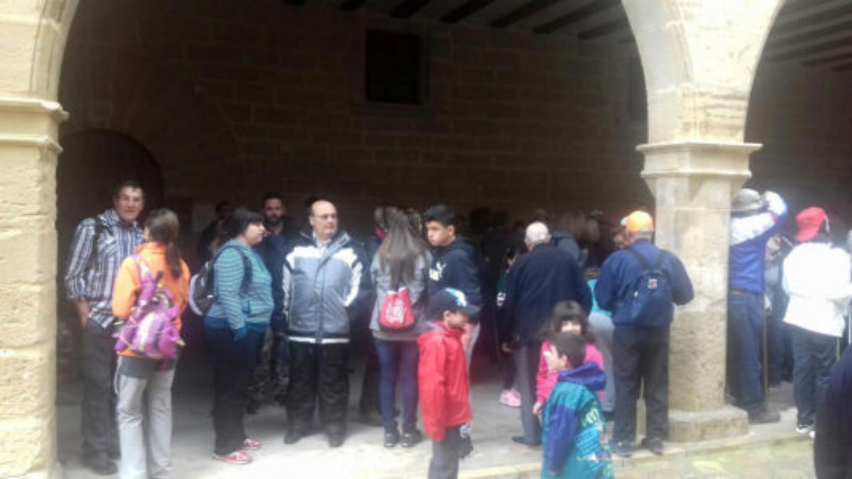 torre del compte marcha senderista