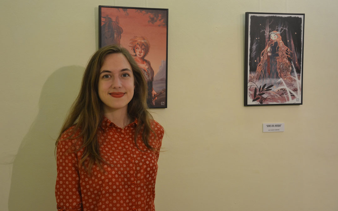 laura rubio exposicion comic calanda