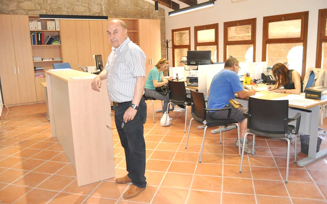 calaceite obras biblioteca ayuntamiento