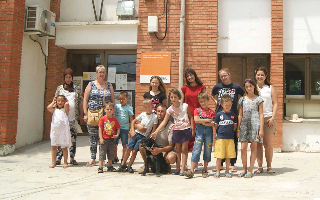 foz calanda colegio niños profesores padres