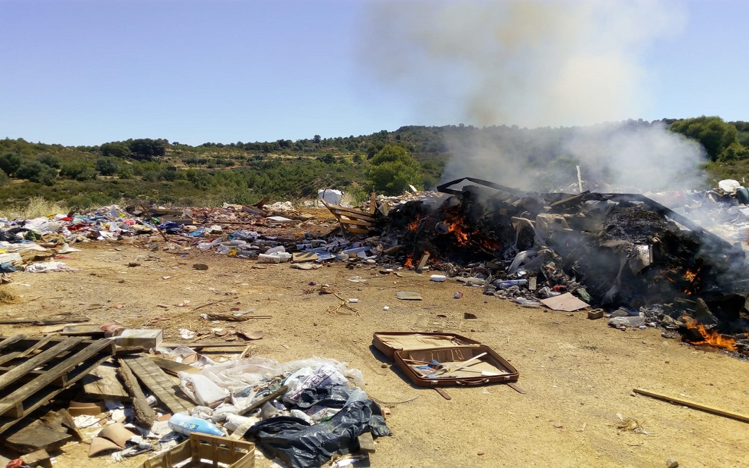 Conato incendio Valderrobres