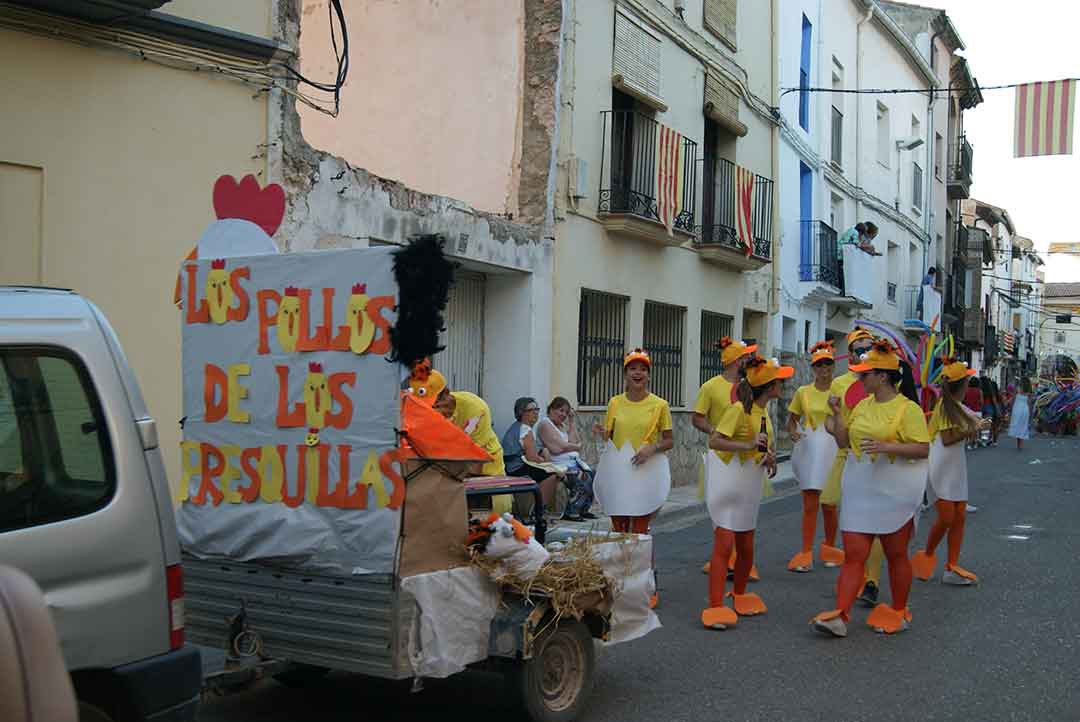 Desfile de carrozas en La Puebla