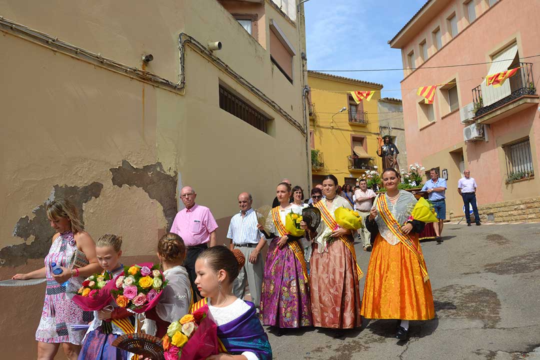 Misa y procesión a San Roque en Chiprana