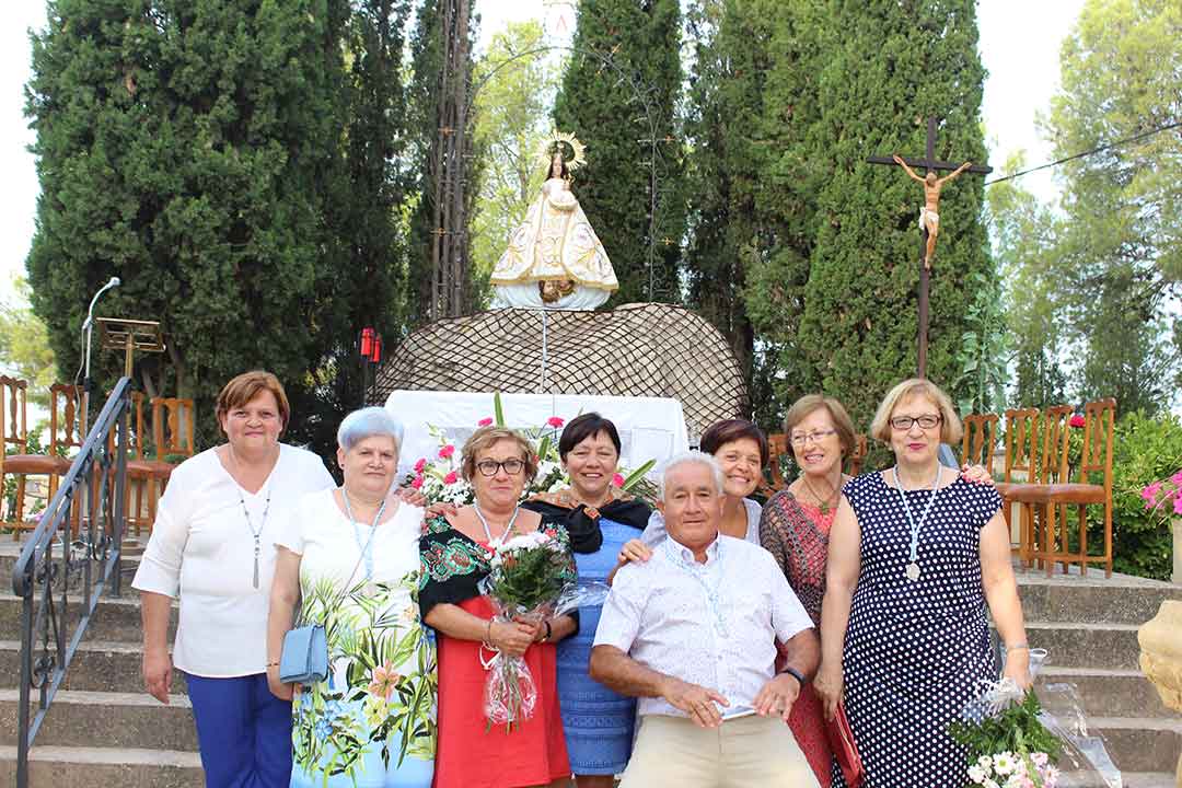 Ofrenda floral Virgen de Pueyos
