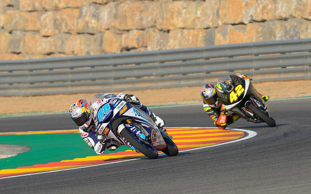 Jorge Martín consigue la pole position. MOTORLAND ARAGÓN