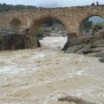 El Bergantes a su paso por Cananillas este viernes por la mañana. AITOR CLEMENTE