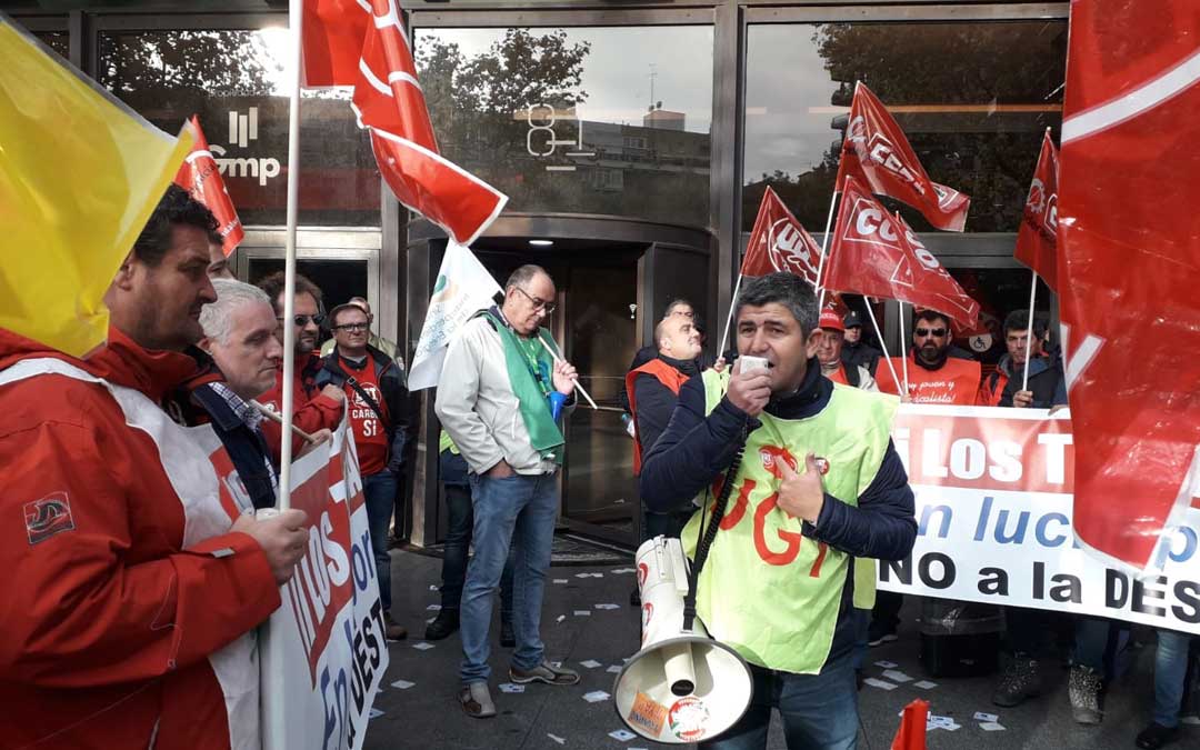 Protesta este viernes en Madrid