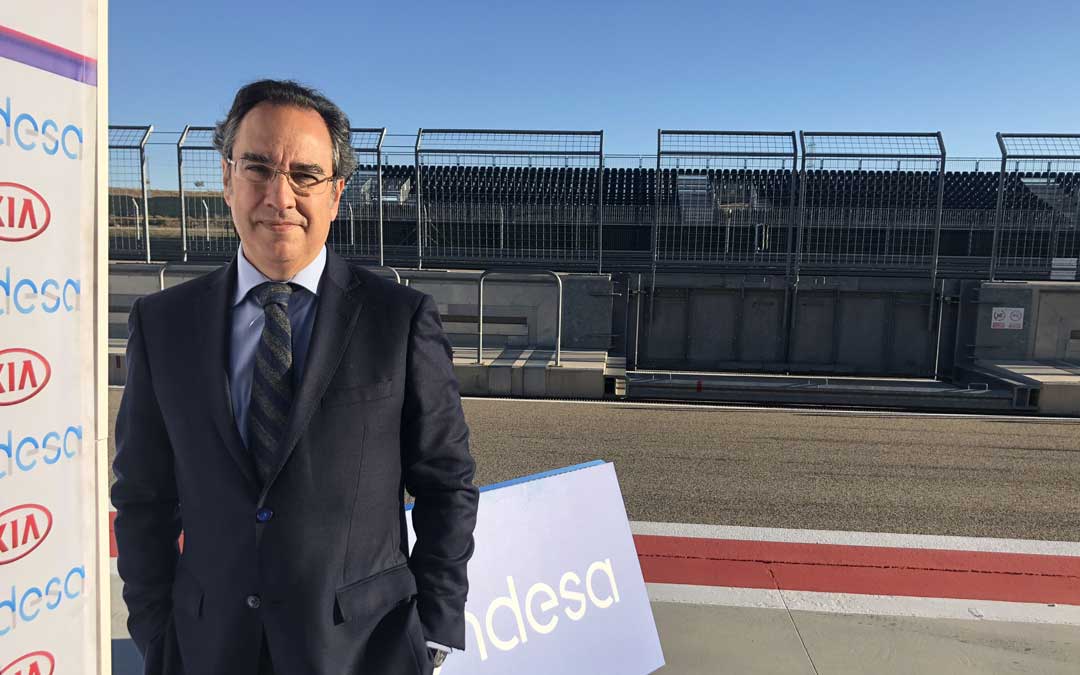 Ignacio Montaner este miércoles en Motorland. laura castel