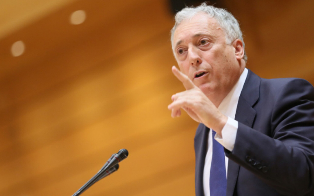 Octavio López en el Senado