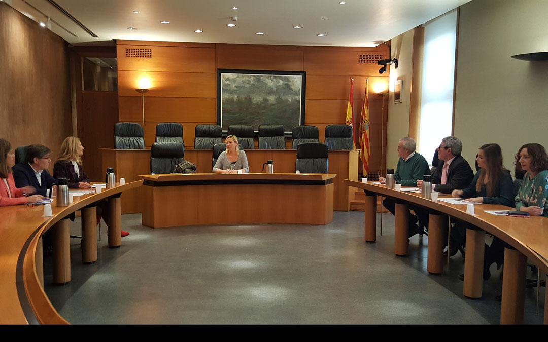 Reunión este martes en las Cortes de Aragón