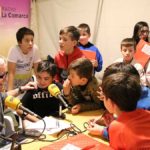 Los más pequeños participaron en el programa especial de Radio La Comarca