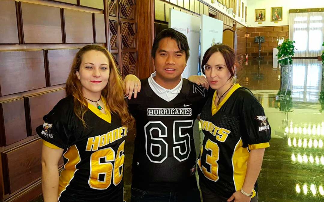 andorranos hurricanes y hornets futbol americano