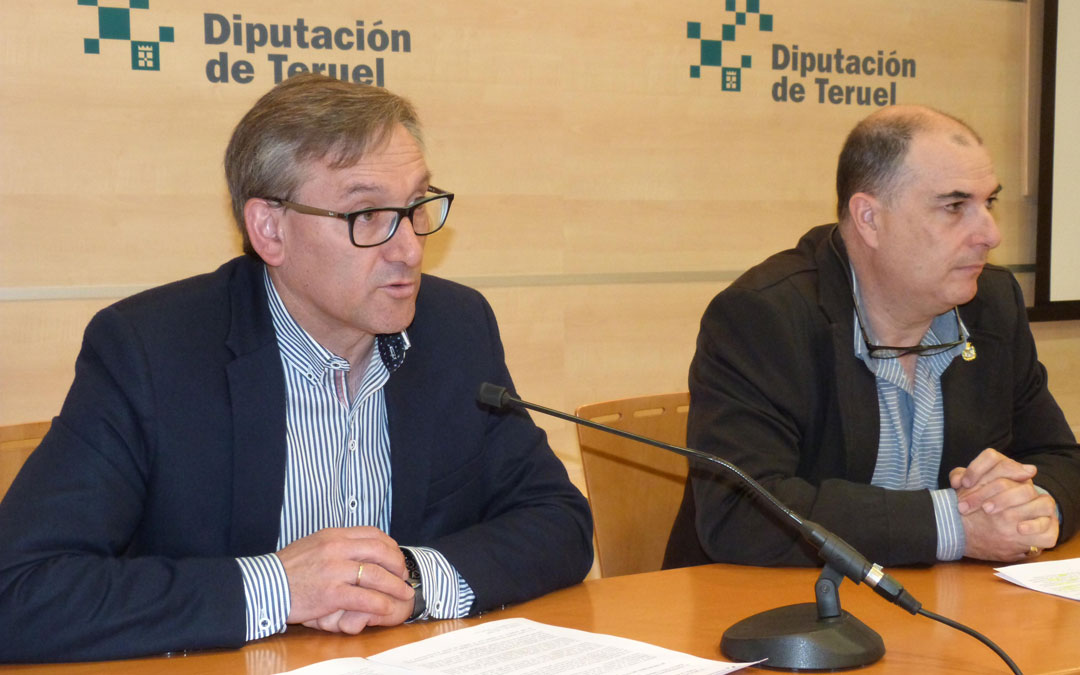 Joaquín Juste, vicepresidente de la DPT, fue el encargado de presentar las ayudas para la reparación de instalaciones ganaderas municipales
