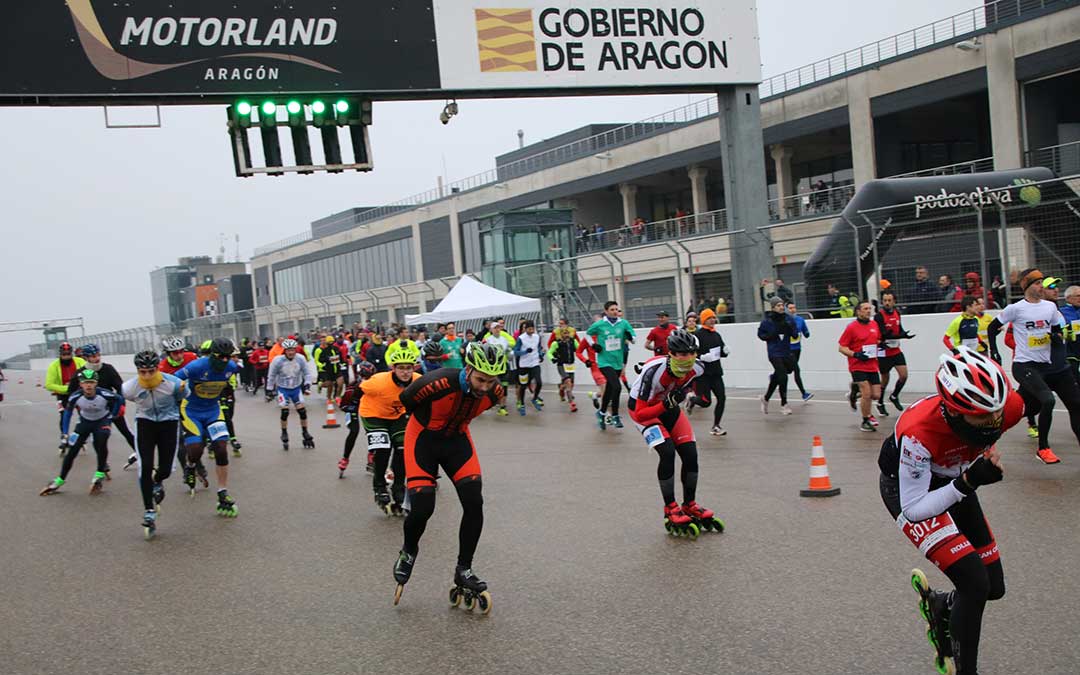 la invernal motorland patinaje atletismo