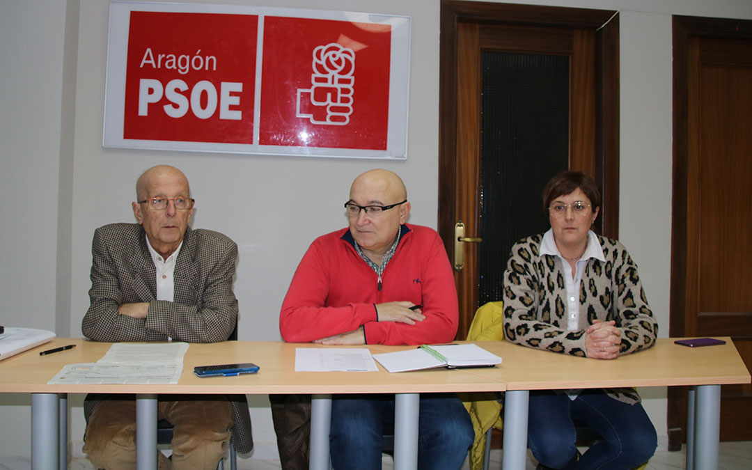 psoe alcaniz manuel ponz jose maria andreu isabel herrera