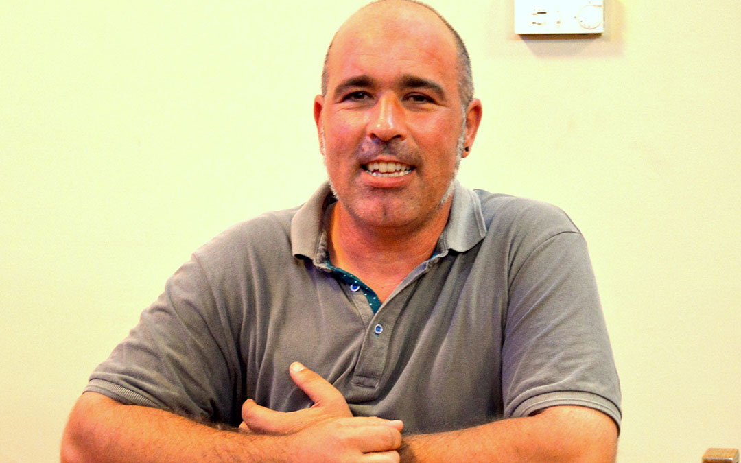 Rafael Guardia es actualmente concejal del ayuntamiento caspolino y consejero comarcal de CHA.