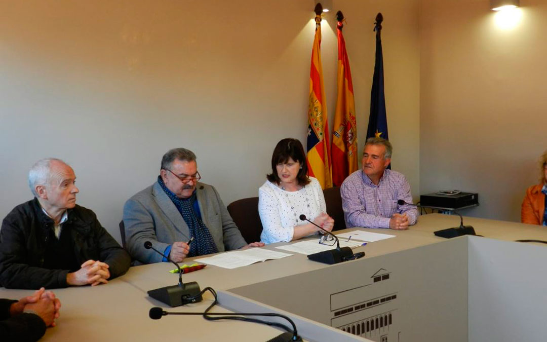 firma convenio acceso centro de salud alcorisa