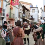 Ariño recreó la Leyenda de Dragón y Jorge este 23 de abril con todo el pueblo implicado.