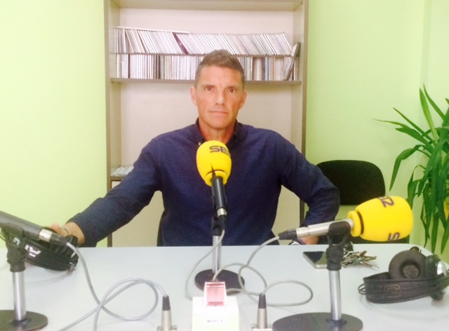 Carlos Burillo, entrenador del Caspe.