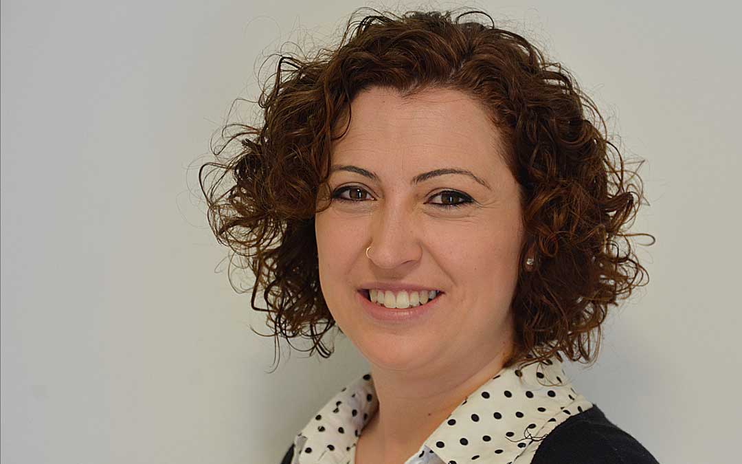 Irene Quintana es dinamizadora de la Asociación de Comerciantes de Alcañiz