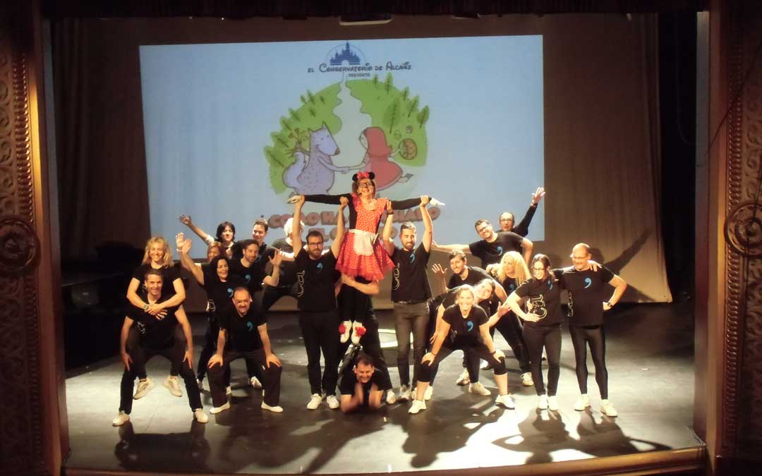 Coreografía de cierre de los conciertos didácticos
