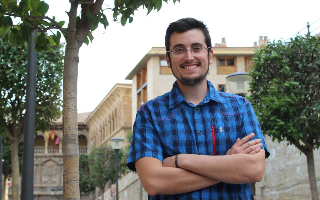 El alcorisano Daniel Palomo es el coordinador de IU Teruel