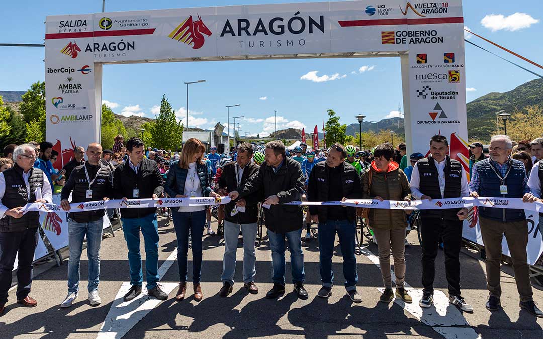 corte cinta vuelta aragon sabinanigo