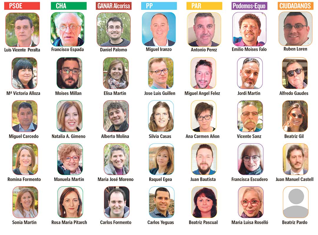 elecciones candidatos alcorisa