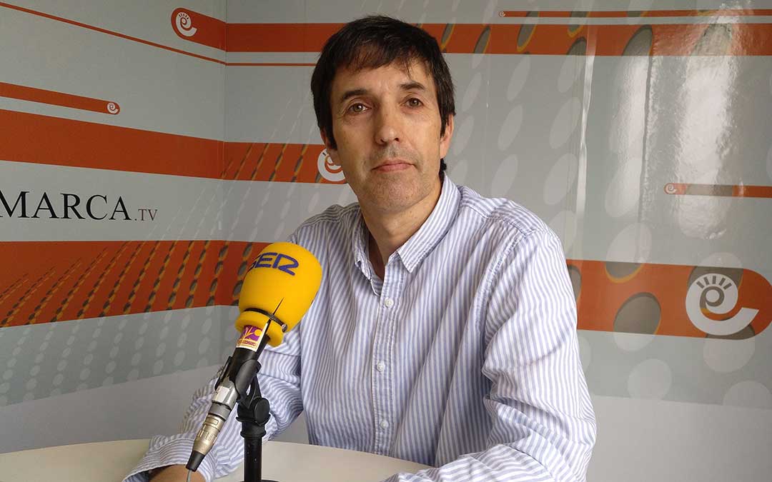 Javier Pérez, director académico del Colegio de la Inmaculada en Alcañiz.