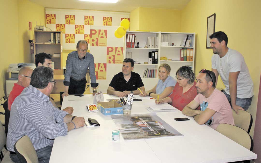 Reunión del Comité Local del PAR este jueves para valorar sus opciones. Foto: L. Castel